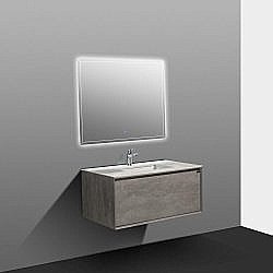 Тумба с раковиной Black&White Universe U909.1000 для ванной в интернет-магазине Sanbest