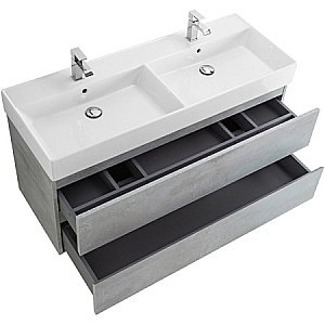 Тумба с раковиной Cezares Molveno 46 120 Bianco Ghiaccio для ванной в интернет-магазине Sanbest