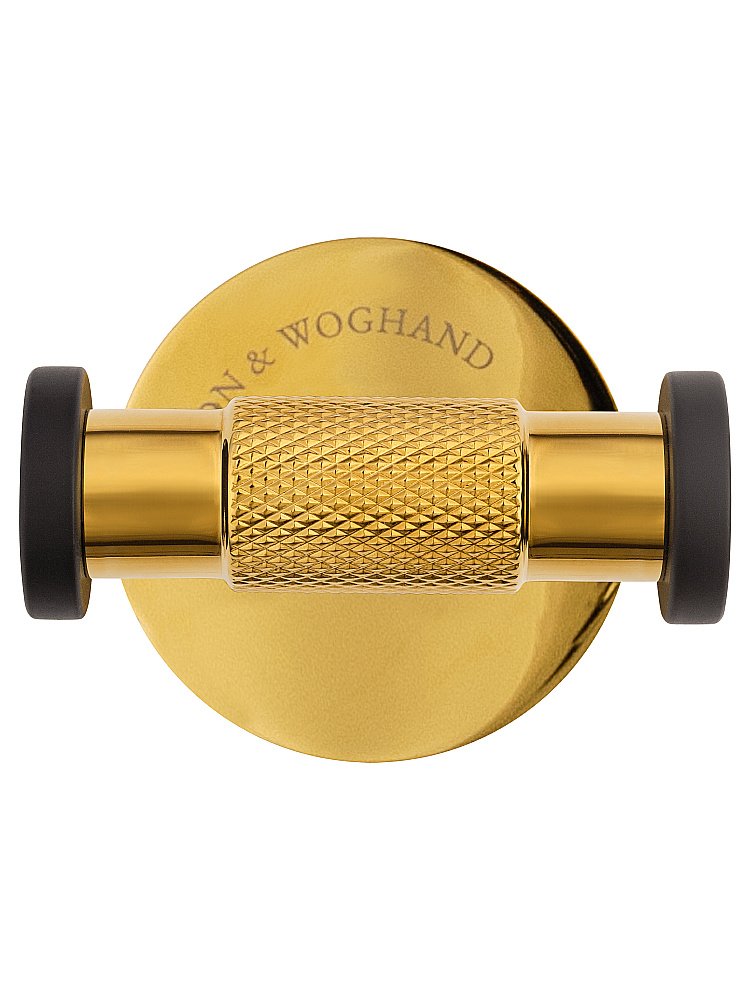 Крючок WONZON & WOGHAND MAJESTIC WW-9225 черный/золото купить в интернет-магазине сантехники Sanbest