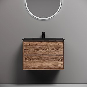 Тумба с раковиной Sancos Marmi 2.0 70 MR2.070ECH дуб чарльстон для ванной в интернет-магазине Sanbest