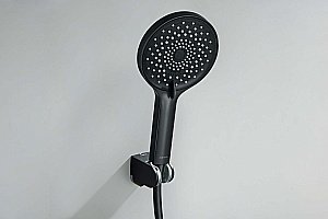 Душевой гарнитур Aquatek Лугано AQ2035MB черный матовый купить в интернет-магазине сантехники Sanbest