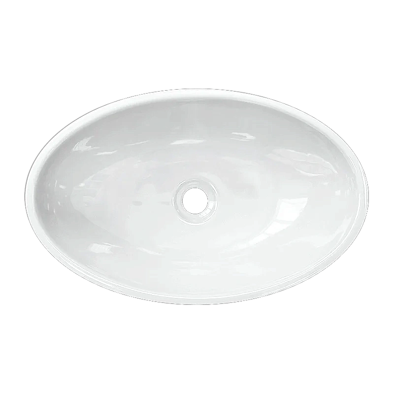 Раковина Sanita Luxe Ringo 53 RNGSLWB01 белая купить в интернет-магазине сантехники Sanbest