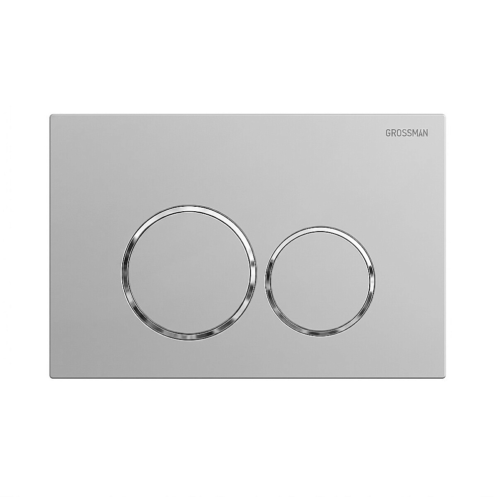 Кнопка для инсталляции Grossman Galaxy 700.K45.01.110.110 RUS хром матовый купить в интернет-магазине сантехники Sanbest