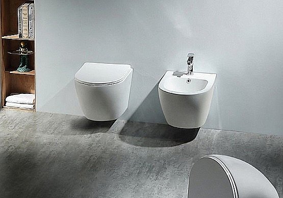 Биде Aquatek Европа AQ1016-00 белое купить в интернет-магазине Sanbest