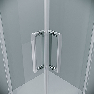 Душевой уголок Grossman Classic 90х90 300.K33.04.9090.10.00 стекло прозрачное/профиль хром купить в интернет-магазине Sanbest