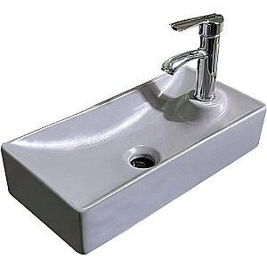 Раковина SantiLine 40,5 SL-2009MG серая мтовая купить в интернет-магазине Sanbest