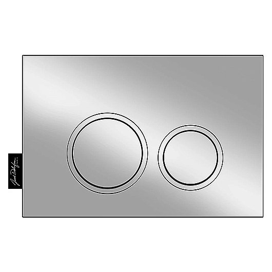 Кнопка для инсталляции Jacob Delafon E38066-CP хром купить в интернет-магазине сантехники Sanbest