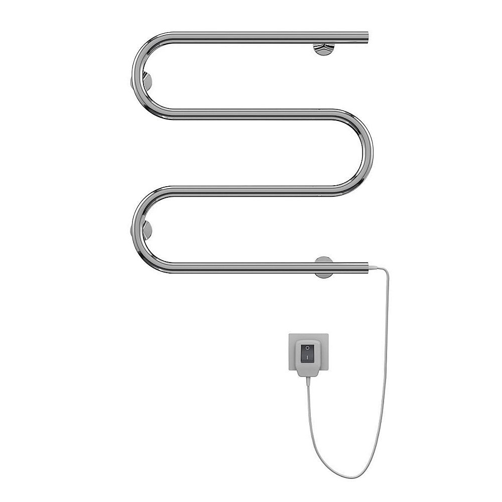 Полотенцесушитель электрический Terminus М-образный 500x500 купить в интернет-магазине сантехники Sanbest