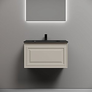 Тумба с раковиной Sancos Very 70 VR70CE бежевая матовая для ванной в интернет-магазине Sanbest