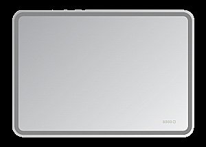 Зеркало Misty Стайл D13 100x70 с часами в ванную от интернет-магазине сантехники Sanbest