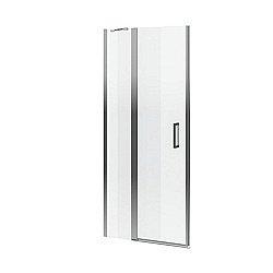 Душевая дверь Excellent Mazo 80 стекло прозрачное/профиль хром купить в интернет-магазине Sanbest