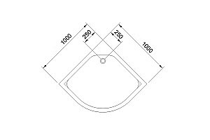Душевой поддон Royal Bath HK 100 купить в интернет-магазине Sanbest