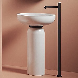 Раковина Artceram JOLIE 50 JOL001 05 00 белая матовая купить в интернет-магазине Sanbest