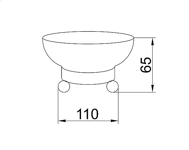 Мыльница Boheme Hermitage 10390 купить в интернет-магазине сантехники Sanbest