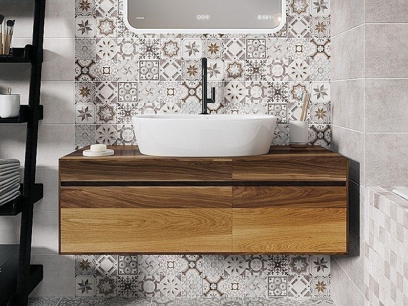 Зеркало CERSANIT LED KN-LU-LED070*100-p-Os в ванную от интернет-магазине сантехники Sanbest