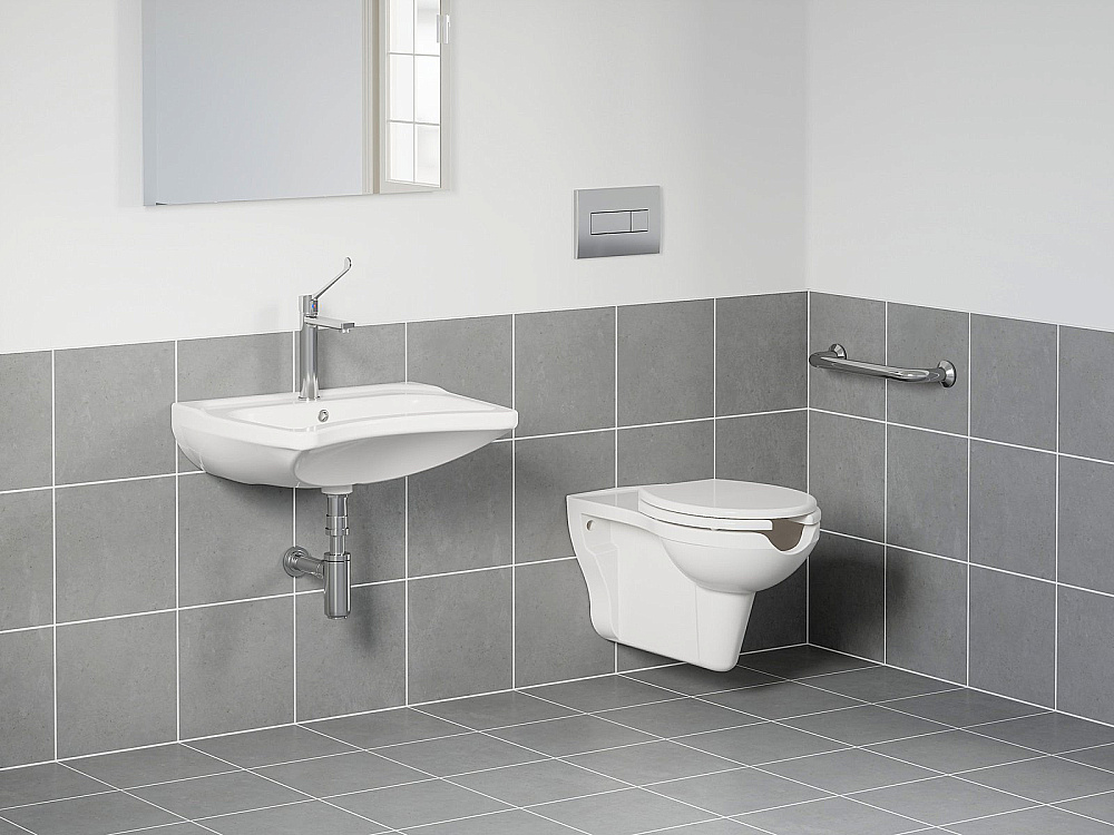 Раковина Ravak Safe 600 XJX01160006 БЕЛЫЙ купить в интернет-магазине Sanbest