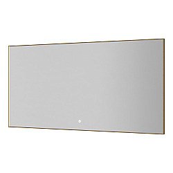 Зеркало Boheme 140 543-140-MG матовое золото в ванную от интернет-магазине сантехники Sanbest