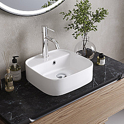 Раковина Cezares 39 CZR-6615 белая купить в интернет-магазине Sanbest