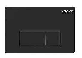 Кнопка для инсталляции Creavit ARC GP8002.01 черная матовая купить в интернет-магазине сантехники Sanbest