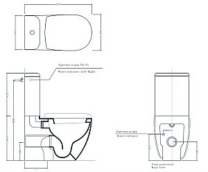 Унитаз напольный Artceram FILE 2.0 37х67 купить в интернет-магазине Sanbest
