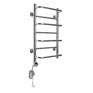 Полотенцесушитель электрический Domoterm Орфей П7 400x700 E хром купить в интернет-магазине сантехники Sanbest