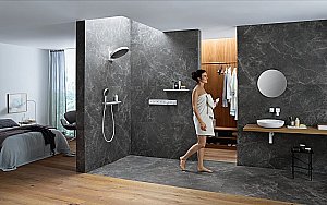 Верхний душ Hansgrohe Rainfinity 360 3jet 26234700 купить в интернет-магазине сантехники Sanbest