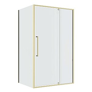 Душевой уголок Niagara Nova NG-45-12ASG-A100SG-34 120x100 стекло прозрачное/профиль брашированное золото купить в интернет-магазине Sanbest