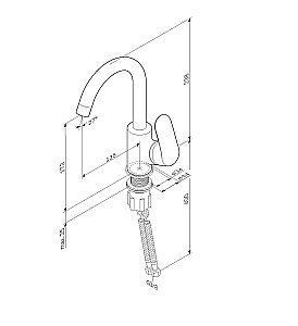 Смеситель для раковины AM.PM LIKE F8002700 купить в интернет-магазине сантехники Sanbest