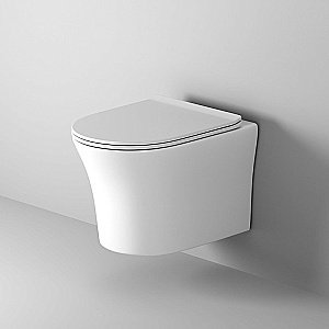 Унитаз подвесной Grossman Style GR-4475S безободковый, с крышкой микролифт, белый купить в интернет-магазине Sanbest