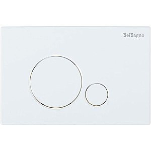 Инсталляция для унитаза BelBango BB002-80/BB014-SR-BIANCO с белой кнопкой купить в интернет-магазине сантехники Sanbest