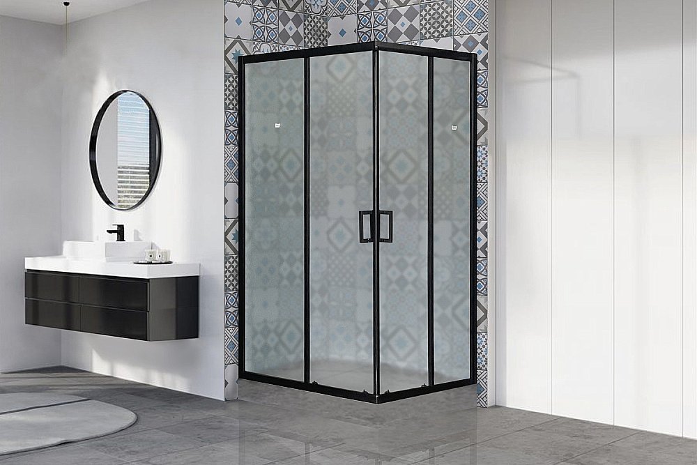 Душевой уголок Royal Bath RB1275HPD-C-BL 75х120 матовый купить в интернет-магазине Sanbest