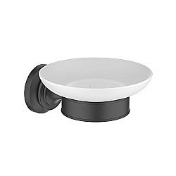 Мыльница Aquatek Классик AQ4503MB стекло матовое/черная матовая купить в интернет-магазине сантехники Sanbest