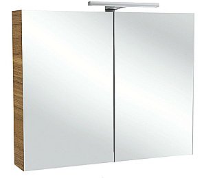 Зеркальный шкаф Jacob Delafon EB786-E16 ореховое дерево купить в интернет-магазине сантехники Sanbest