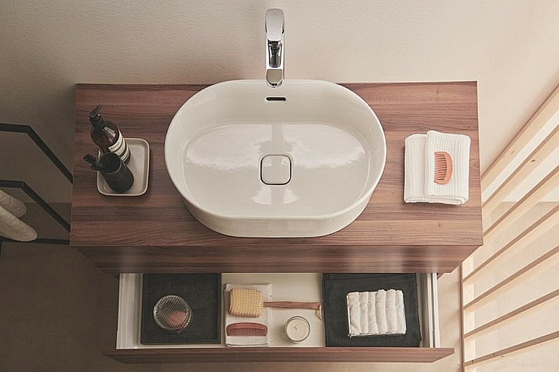 Раковина накладная Ideal Standard Strada II 60 T360401 белая купить в интернет-магазине Sanbest