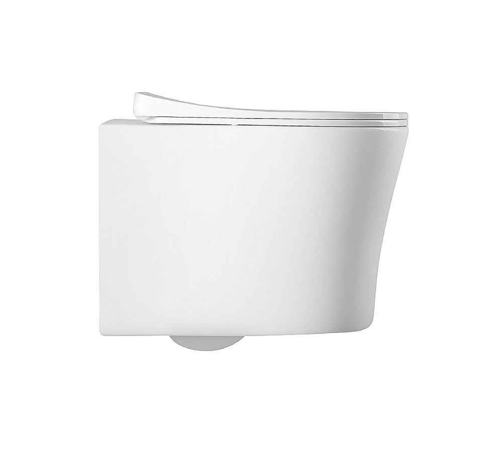 Унитаз с инсталляцией Aquatek Ника SET AQUATEK НИКА белый, с крышкой микролифт, безободковый купить в интернет-магазине Sanbest