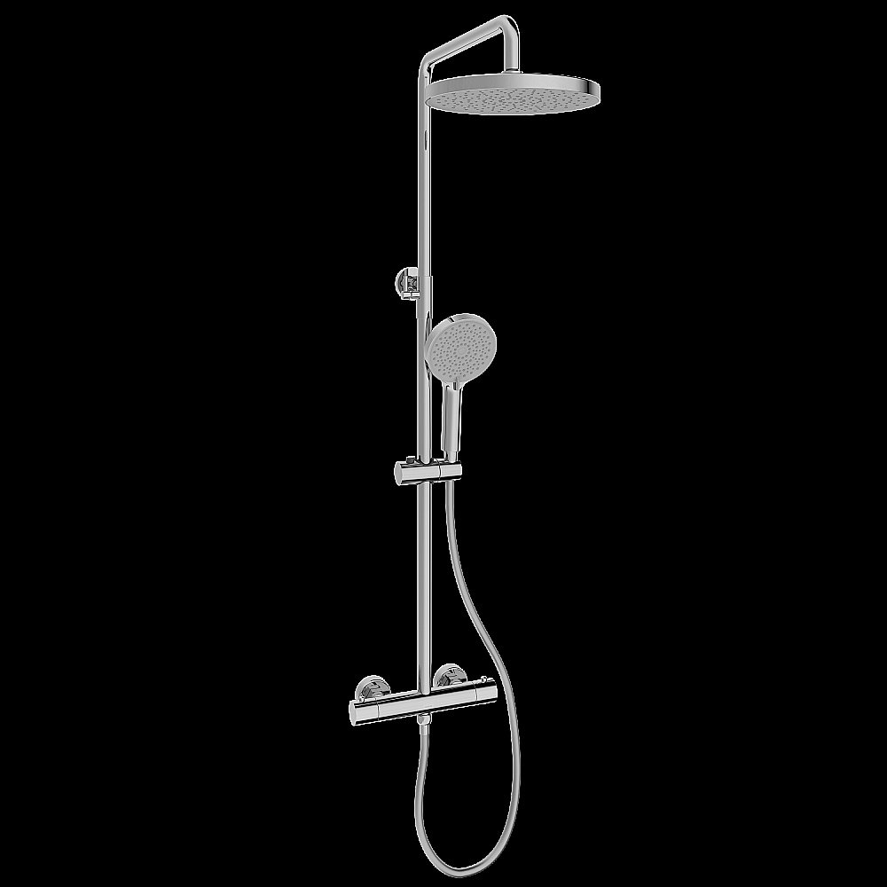 Душевая система Sancos Teo SC11001CH хром купить в интернет-магазине сантехники Sanbest