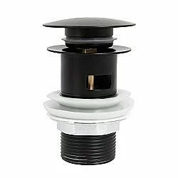Донный клапан с переливом BelBagno BB-SAT-NERO купить в интернет-магазине сантехники Sanbest