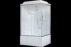 Душевая кабина Royal Bath RB8120BP1-T 120x80 профиль сатин/стекло прозрачное купить в интернет-магазине Sanbest