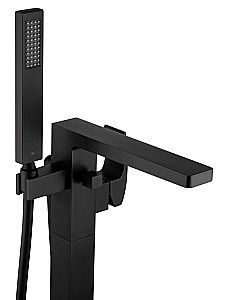 Смеситель для ванны напольного монтажа WONZON & WOGHAND FIT, Черный матовый (WW-88649009-MB) купить в интернет-магазине сантехники Sanbest