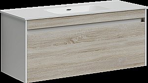 Тумба с раковиной Sancos Smart SM120-1E дуб бардолино для ванной в интернет-магазине Sanbest