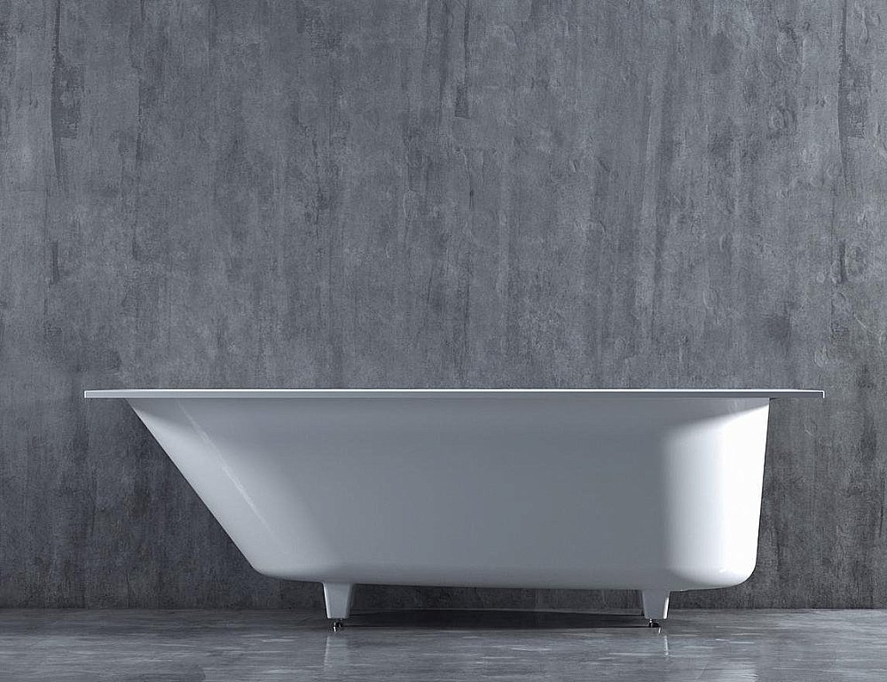 Ванна Salini ORNELLA S-Stone 169x74 102321M белая матовая купить в интернет-магазине Sanbest