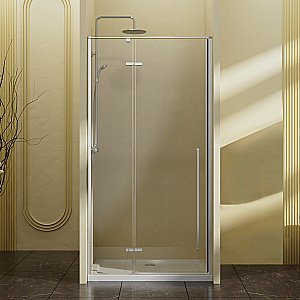 Душевая дверь Vincea Slim-N VDPH-5SN900CL 90 стекло прозрачное/профиль хром купить в интернет-магазине Sanbest