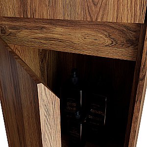 Шкаф подвесной Vincea Chiara/Luka VSC-2CL150CO 35 C.Oak для ванной в интернет-магазине сантехники Sanbest