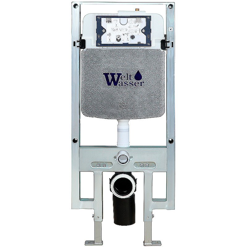 Унитаз с инсталляцией WeltWasser AMBERG 497 ST + KEHLBACH 004 GL-WT + AMBERG RD-WT купить в интернет-магазине Sanbest