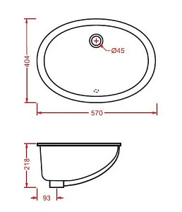 Раковина ARTCERAM WASHBASINS DIL001 01 00 bi*0 57 купить в интернет-магазине Sanbest