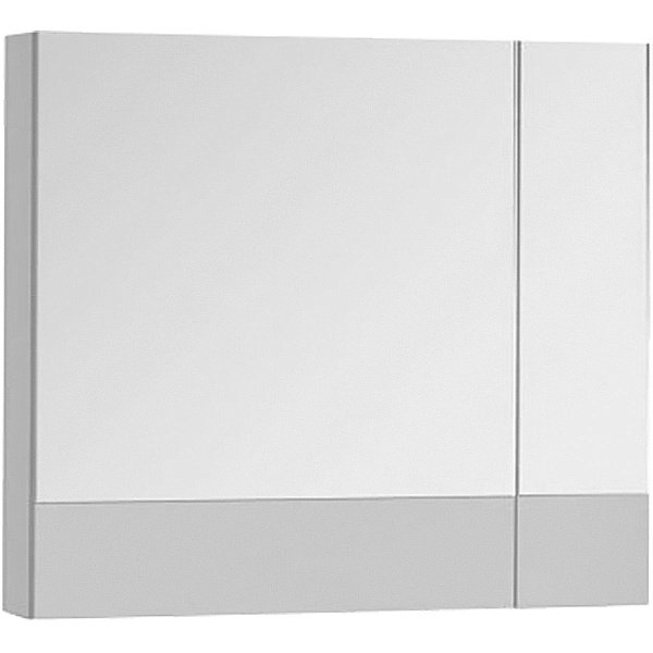 Зеркальный шкаф Aquanet Верона 75 белый купить в интернет-магазине сантехники Sanbest
