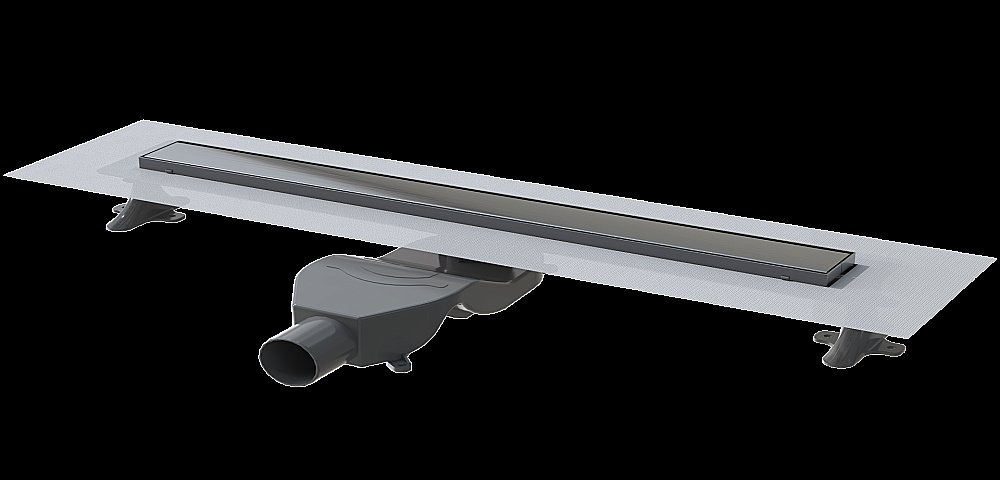 Душевой лоток Boheme Premium Linear 80 оружейная сталь матовая купить в интернет-магазине Sanbest