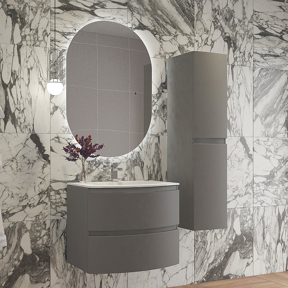 Зеркало с LED подстветкой Cezares VAGUE CZR-SPC-MOV 150x70 в ванную от интернет-магазине сантехники Sanbest