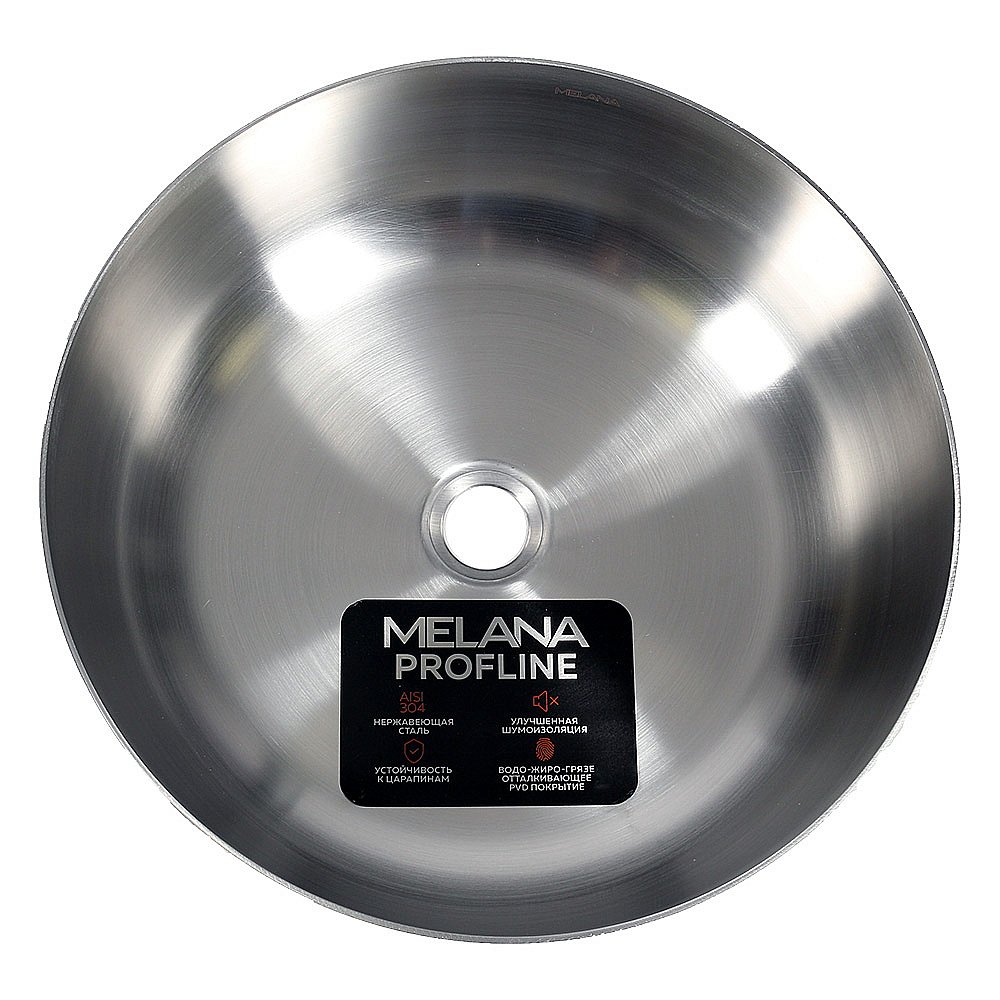 Раковина Melana PROFLINE Lake 400 сатин сатин купить в интернет-магазине Sanbest