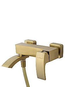 Смеситель для ванны с душем WONZON & WOGHAND FIT, Брашированное золото (WW-88639009- BG) купить в интернет-магазине сантехники Sanbest